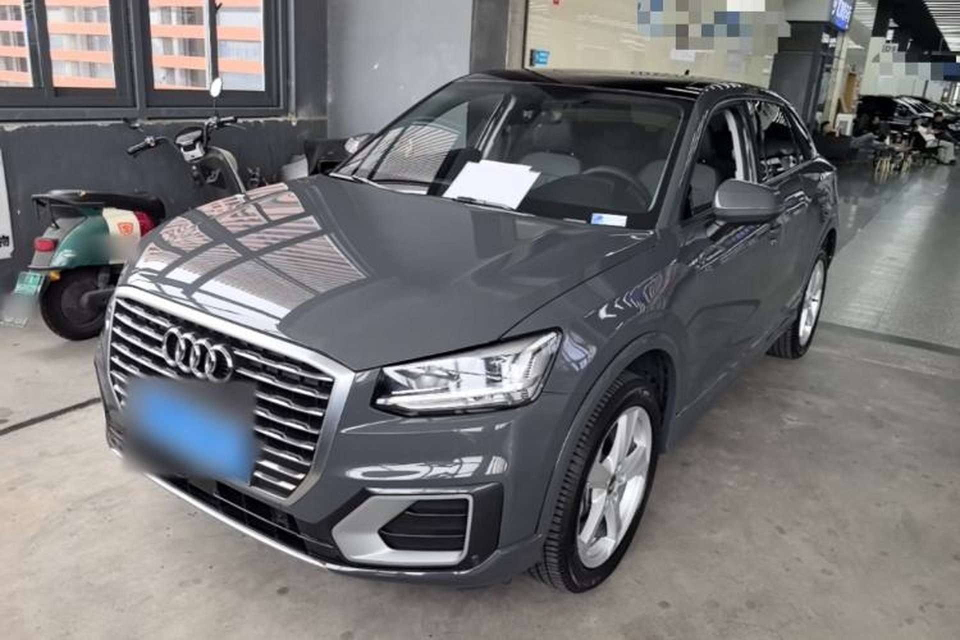 Used Audi Q2L 2021 35 TFSI Fashionable and Elegant Model Front Left 45 Deg