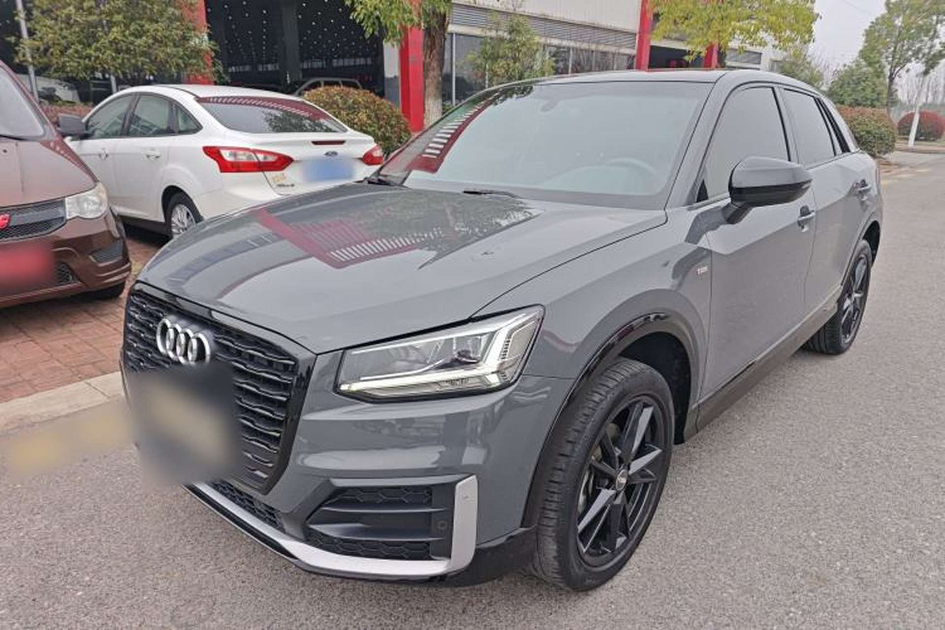 Used Audi Q2L 2021 35 TFSI Fashion Dynamic Model Front Left 45 Deg