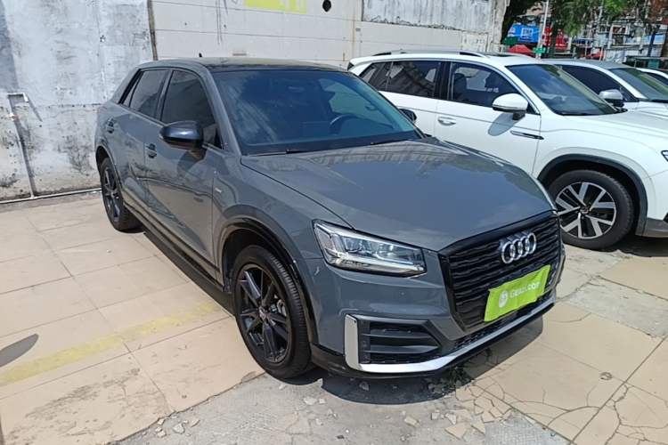 Used Audi Q2L 2021 35 TFSI Fashion Dynamic Model Front Right 45 Deg