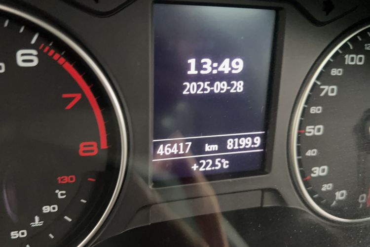 Used Audi Q2L 2021 35 TFSI Progressive Dynamic Edition Odometer Close Up