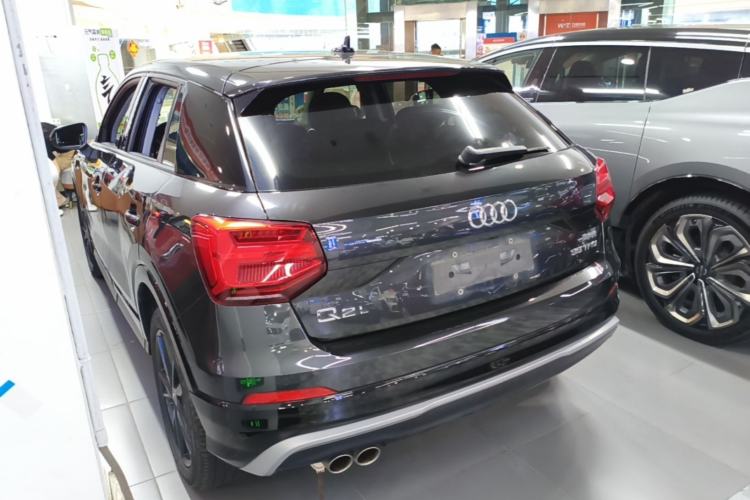 Used Audi Q2L 2021 35 TFSI Progressive Dynamic Edition Rear Left 45 Deg