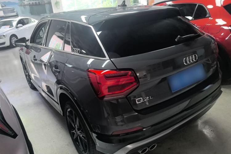 Used Audi Q2L 2021 35 TFSI Fashion Dynamic Model Rear Left 45 Deg