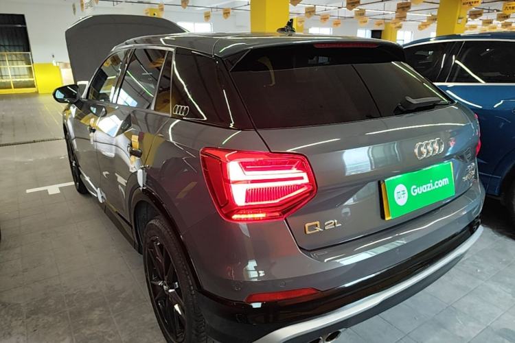 Used Audi Q2L 2021 35 TFSI Fashion Dynamic Model Rear Left 45 Deg