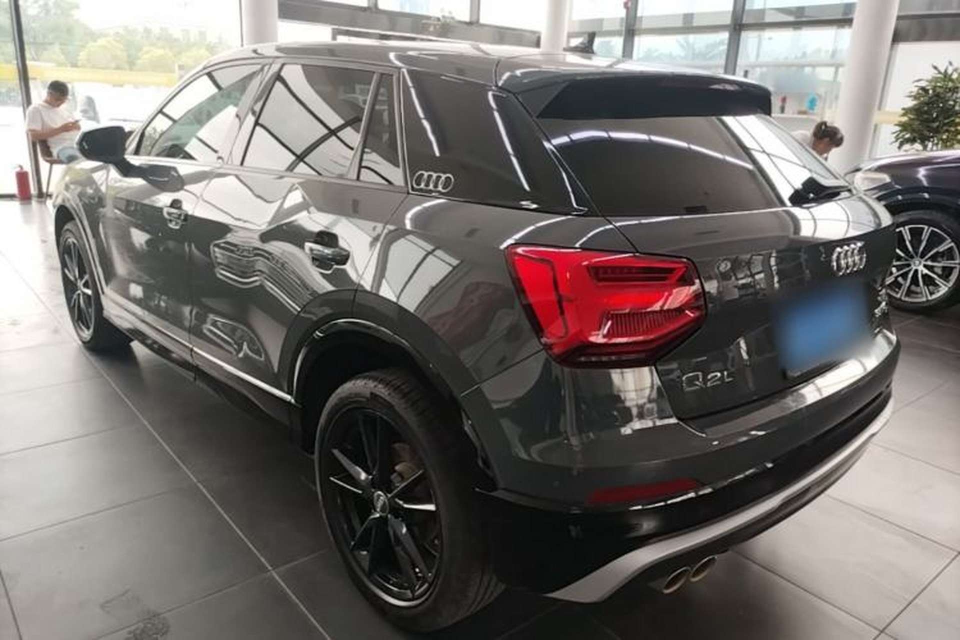 Used Audi Q2L 2021 35 TFSI Progressive Dynamic Edition Rear Left 45 Deg