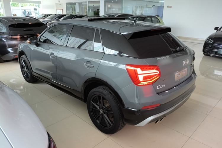 Used Audi Q2L 2021 35 TFSI Progressive Dynamic Edition Rear Left 45 Deg