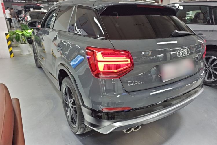 Used Audi Q2L 2021 35 TFSI Fashion Dynamic Model Rear Left 45 Deg