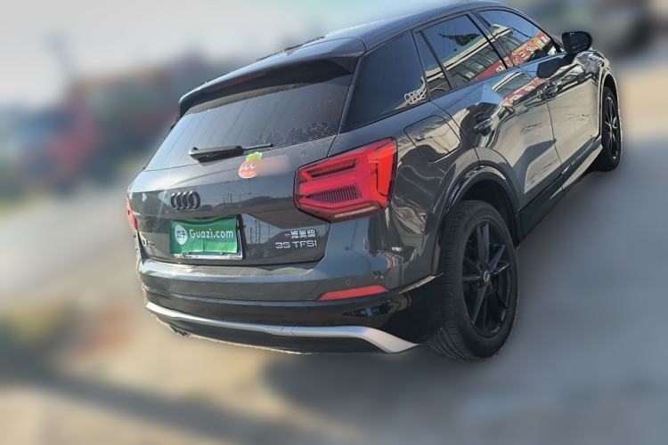 Used Audi Q2L 2021 35 TFSI Fashion Dynamic Model Rear Right 45 Deg