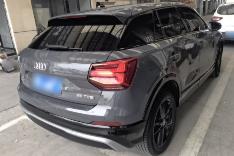 Used Audi Q2L 2021 35 TFSI Progressive Dynamic Edition Rear Right 45 Deg