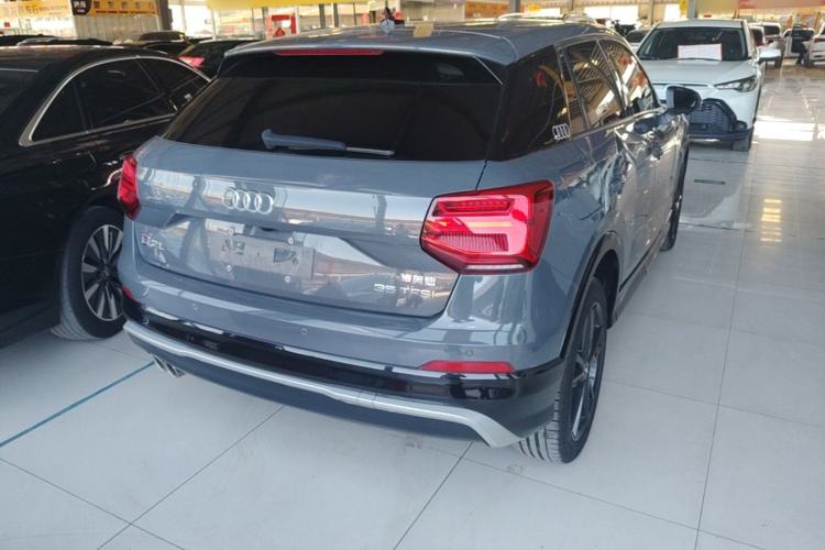 Used Audi Q2L 2021 35 TFSI Progressive Dynamic Edition Rear Right 45 Deg