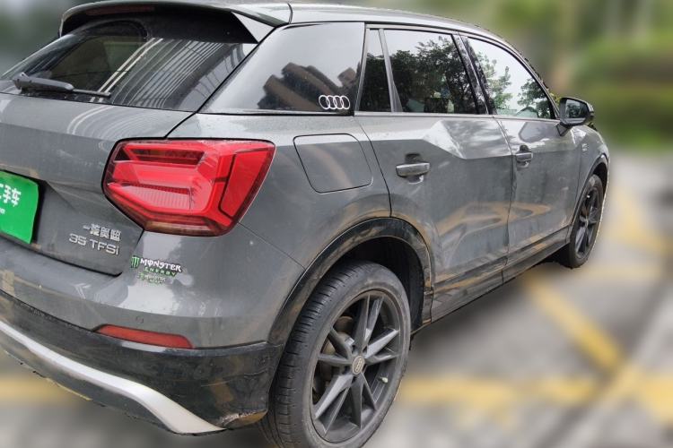 Used Audi Q2L 2021 35 TFSI Progressive Dynamic Edition Rear Right 45 Deg
