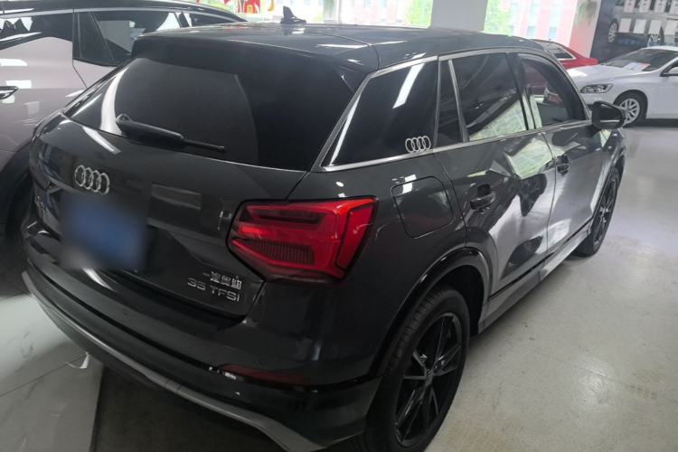 Used Audi Q2L 2021 35 TFSI Fashion Dynamic Model Rear Right 45 Deg