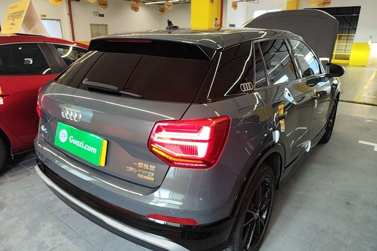 Used Audi Q2L 2021 35 TFSI Fashion Dynamic Model Rear Right 45 Deg