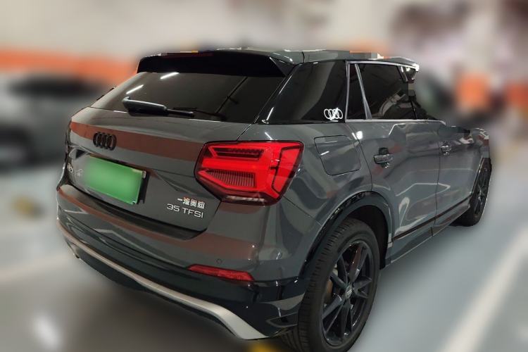 Used Audi Q2L 2021 35 TFSI Progressive Dynamic Edition Rear Right 45 Deg