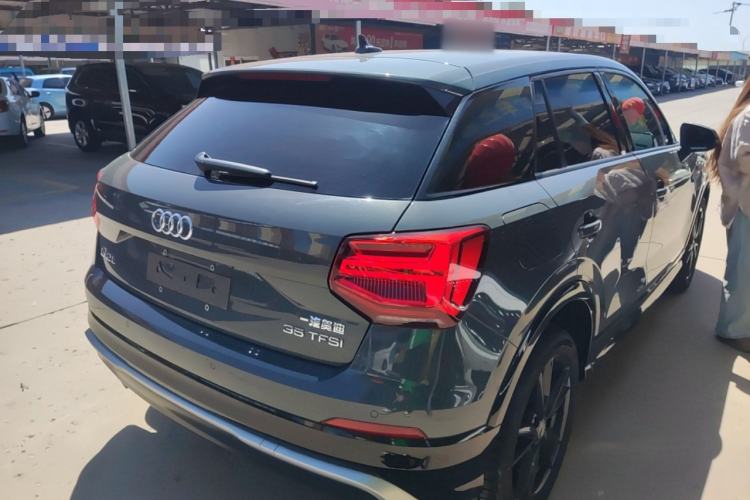 Used Audi Q2L 2021 35 TFSI Fashion Dynamic Model Rear Right 45 Deg