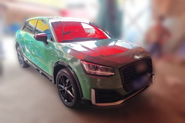 Used Audi Q2L 2021 35 TFSI Progressive Dynamic Edition Front Right 45 Deg