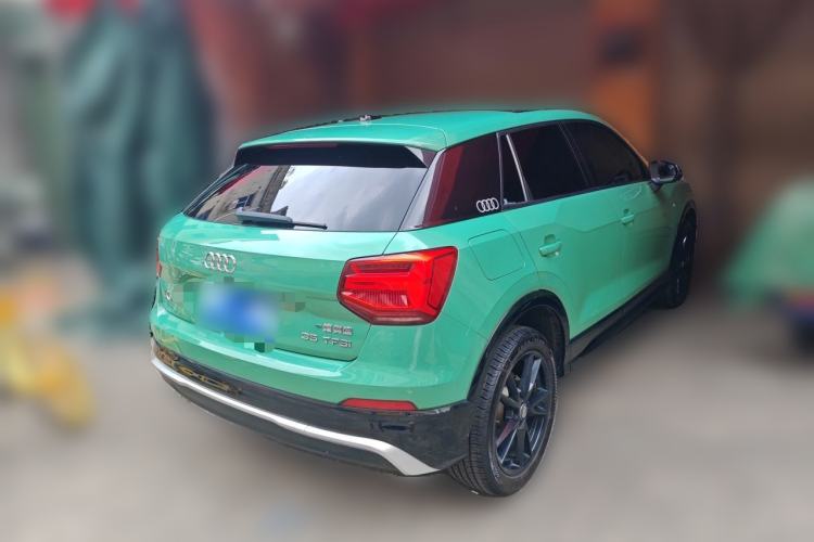 Used Audi Q2L 2021 35 TFSI Progressive Dynamic Edition Rear Right 45 Deg