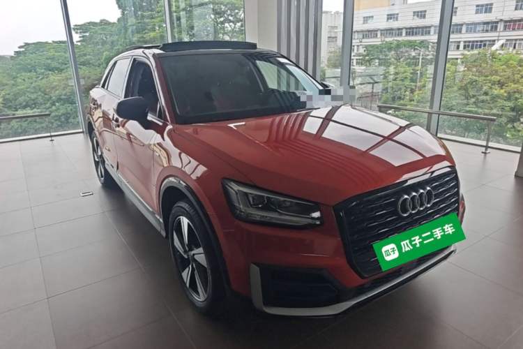 Used Audi Q2L 2021 35 TFSI Fashion Dynamic Model Front Right 45 Deg