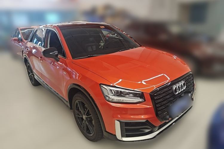 Used Audi Q2L 2021 35 TFSI Progressive Dynamic Edition Front Right 45 Deg