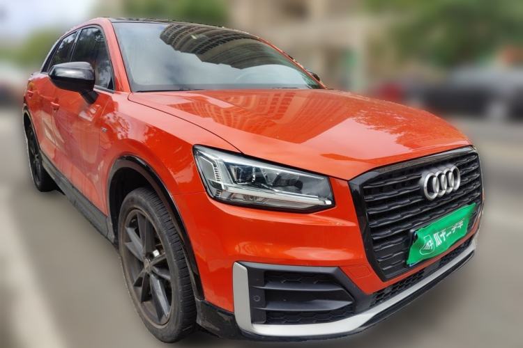Used Audi Q2L 2021 35 TFSI Fashion Dynamic Model Front Right 45 Deg