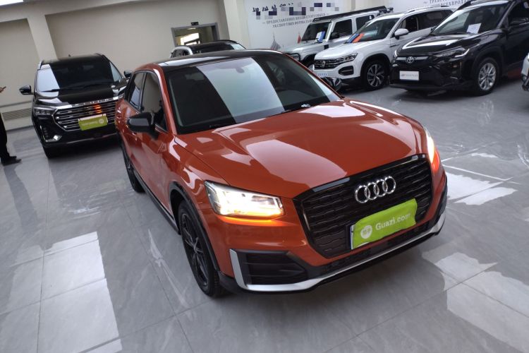 Used Audi Q2L 2021 35 TFSI Progressive Dynamic Edition Front Right 45 Deg