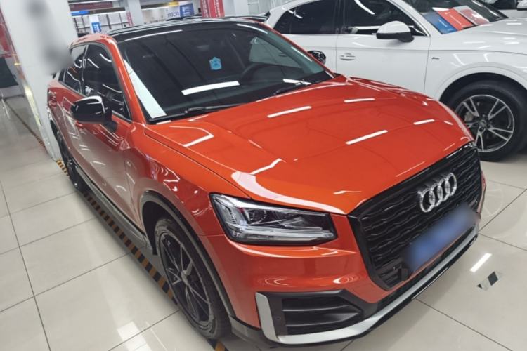 Used Audi Q2L 2021 35 TFSI Progressive Dynamic Edition Front Right 45 Deg