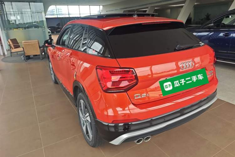 Used Audi Q2L 2021 35 TFSI Fashion Dynamic Model Rear Left 45 Deg