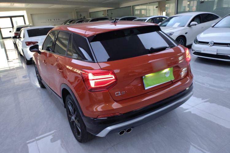 Used Audi Q2L 2021 35 TFSI Progressive Dynamic Edition Rear Left 45 Deg