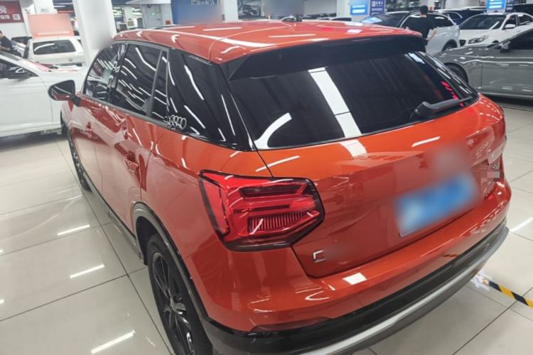 Used Audi Q2L 2021 35 TFSI Progressive Dynamic Edition Rear Left 45 Deg