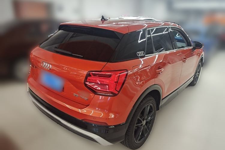 Used Audi Q2L 2021 35 TFSI Progressive Dynamic Edition Rear Right 45 Deg