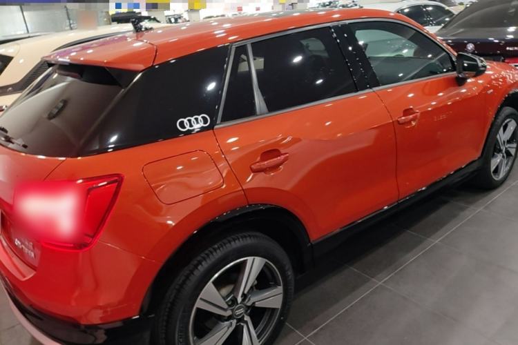 Used Audi Q2L 2021 35 TFSI Fashion Dynamic Model Rear Right 45 Deg