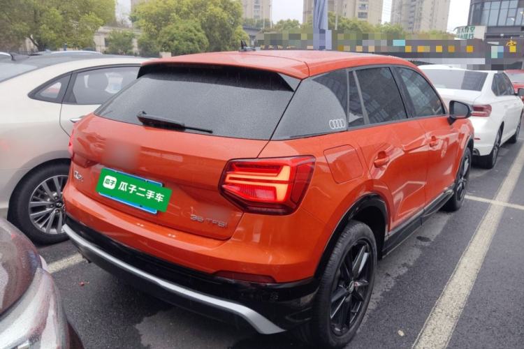 Used Audi Q2L 2021 35 TFSI Progressive Dynamic Edition Rear Right 45 Deg