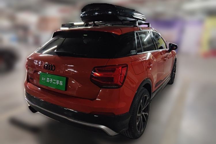 Used Audi Q2L 2021 35 TFSI Fashion Dynamic Model Rear Right 45 Deg