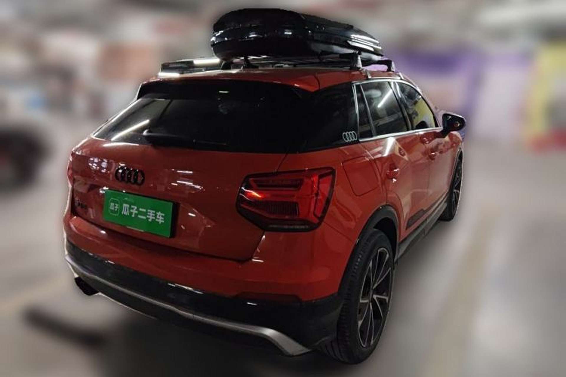 Used Audi Q2L 2021 35 TFSI Fashion Dynamic Model Rear Right 45 Deg