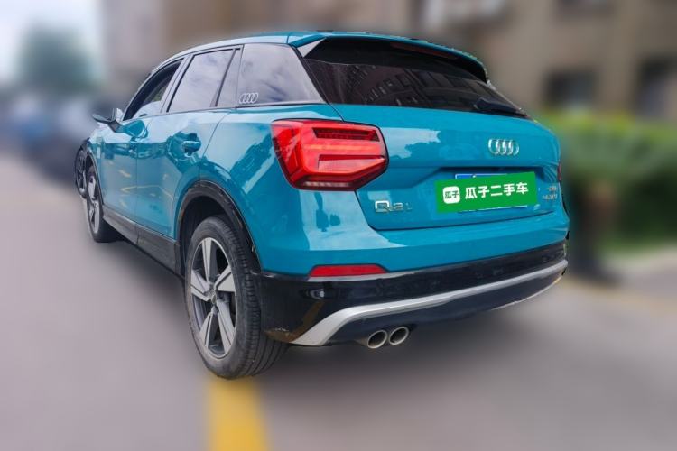 Used Audi Q2L 2021 35 TFSI Fashion Dynamic Model Rear Left 45 Deg