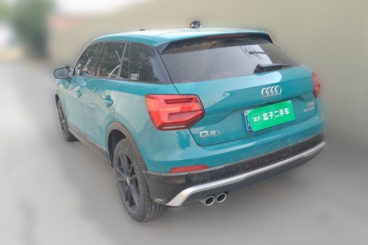 Used Audi Q2L 2021 35 TFSI Fashion Dynamic Model Rear Left 45 Deg