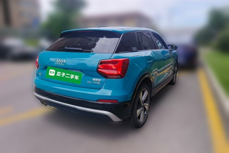 Used Audi Q2L 2021 35 TFSI Fashion Dynamic Model Rear Right 45 Deg
