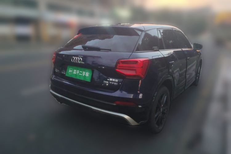 Used Audi Q2L 2021 35 TFSI Luxury Dynamic Model Rear Right 45 Deg