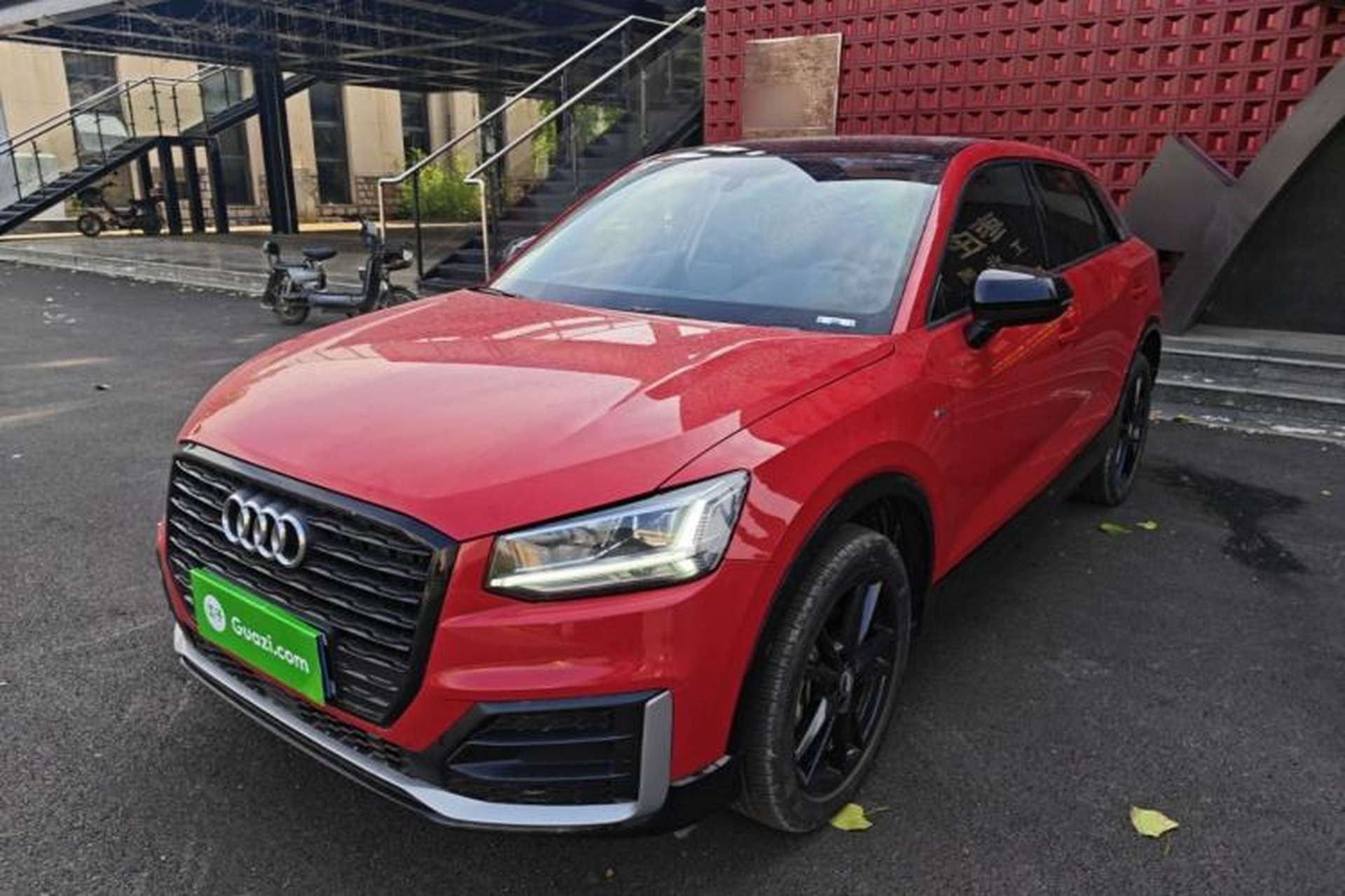 Used Audi Q2L 2021 35 TFSI Progressive Dynamic Edition Front Left 45 Deg