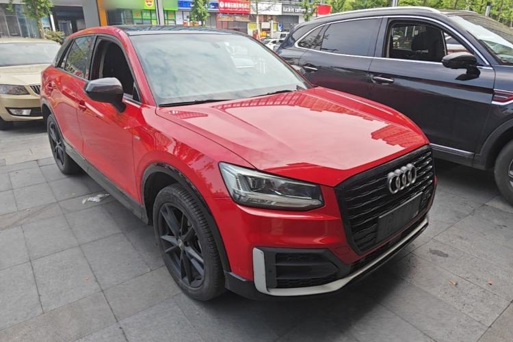 Used Audi Q2L 2021 35 TFSI Fashion Dynamic Model Front Right 45 Deg
