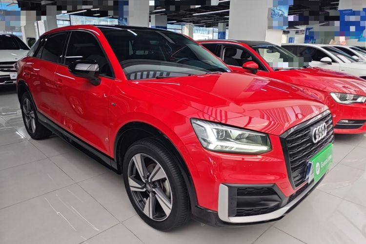 Used Audi Q2L 2021 35 TFSI Fashion Dynamic Model Front Right 45 Deg