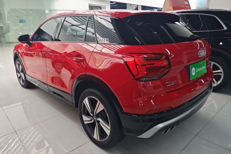 Used Audi Q2L 2021 35 TFSI Fashion Dynamic Model Rear Left 45 Deg