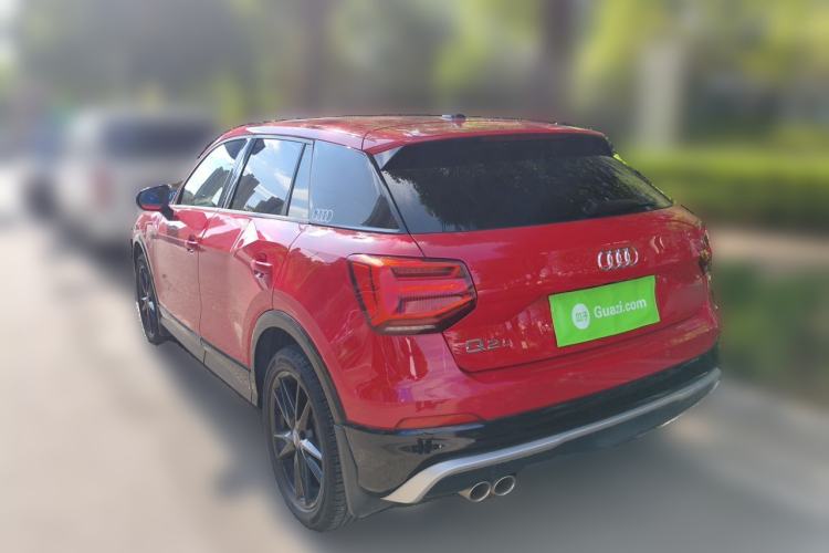 Used Audi Q2L 2021 35 TFSI Fashion Dynamic Model Rear Left 45 Deg