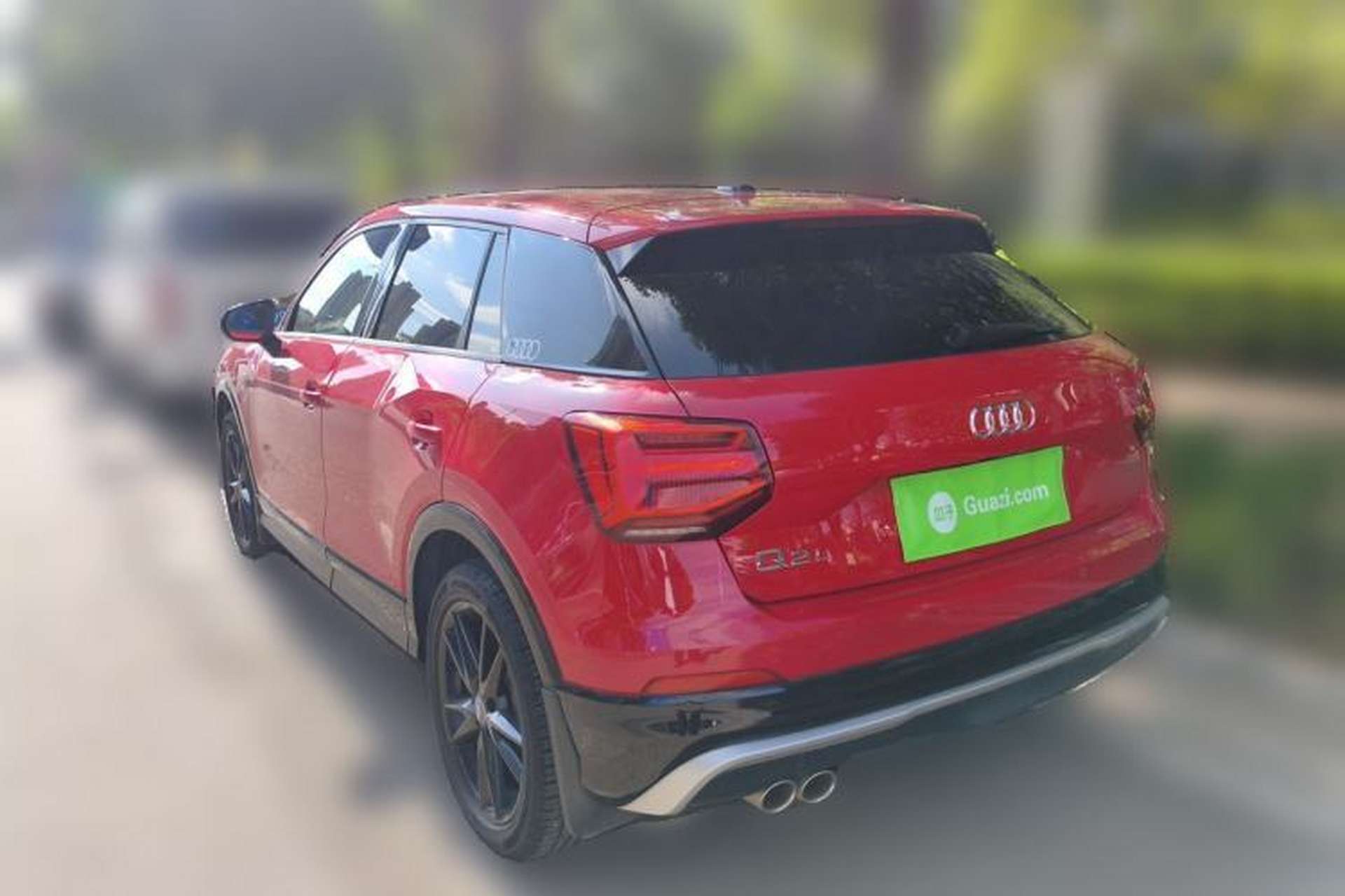 Used Audi Q2L 2021 35 TFSI Fashion Dynamic Model Rear Left 45 Deg