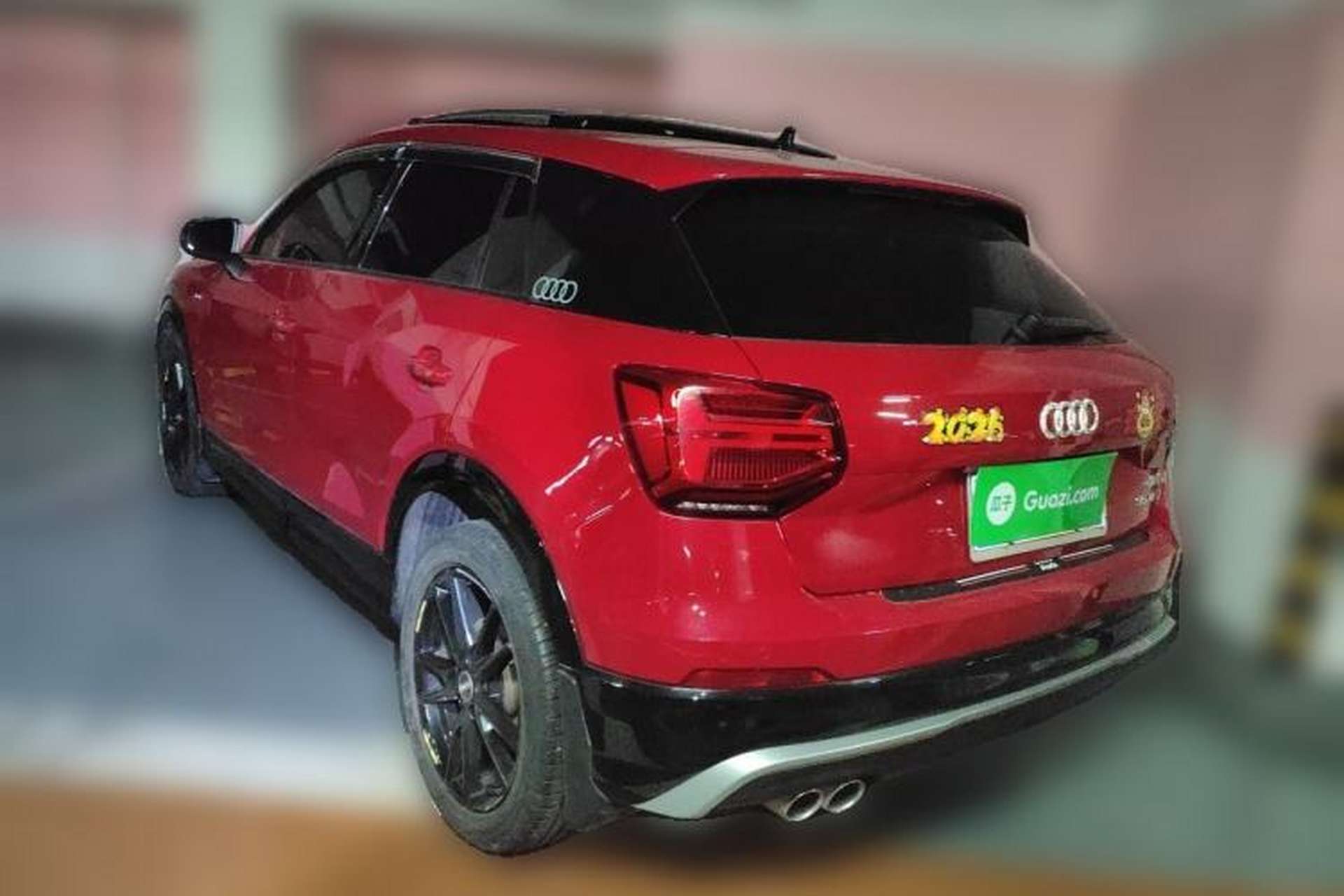 Used Audi Q2L 2021 35 TFSI Fashion Dynamic Model Rear Left 45 Deg