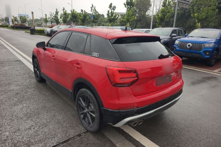 Used Audi Q2L 2021 35 TFSI Fashion Dynamic Model Rear Left 45 Deg