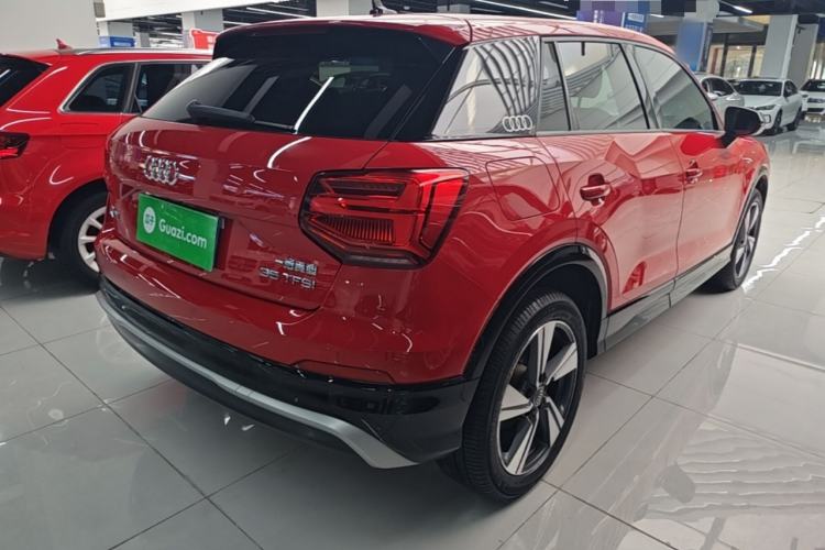 Used Audi Q2L 2021 35 TFSI Fashion Dynamic Model Rear Right 45 Deg