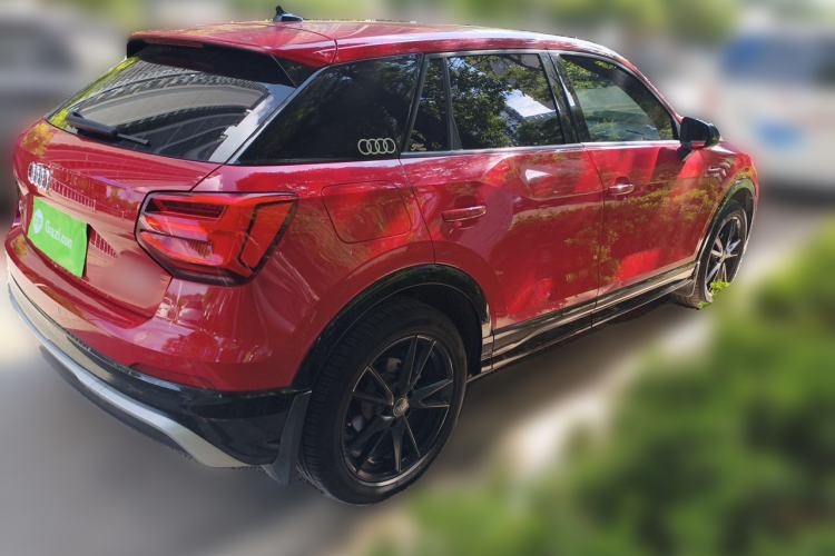 Used Audi Q2L 2021 35 TFSI Fashion Dynamic Model Rear Right 45 Deg
