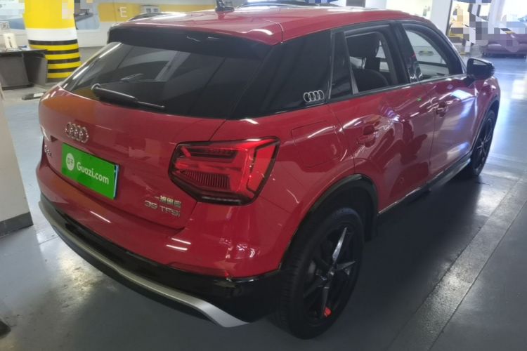 Used Audi Q2L 2021 35 TFSI Progressive Dynamic Edition Rear Right 45 Deg