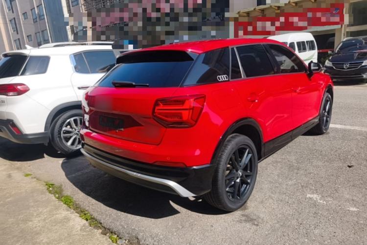 Used Audi Q2L 2021 35 TFSI Progressive Dynamic Edition Rear Right 45 Deg