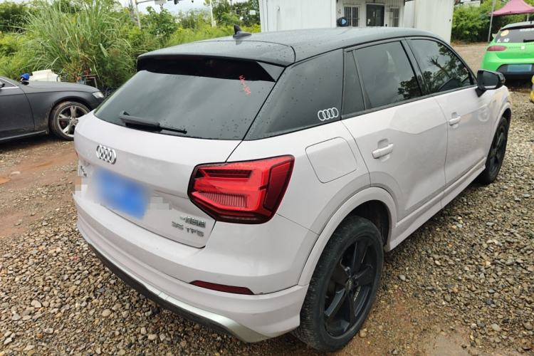 Used Audi Q2L 2021 35 TFSI Fashion Dynamic Model Rear Right 45 Deg